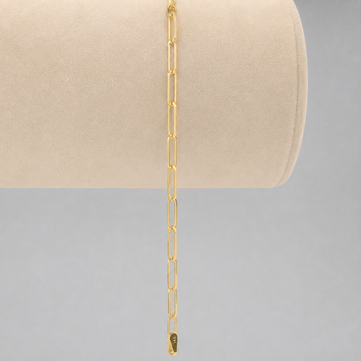 PULSERA PAPERCLIP 14K