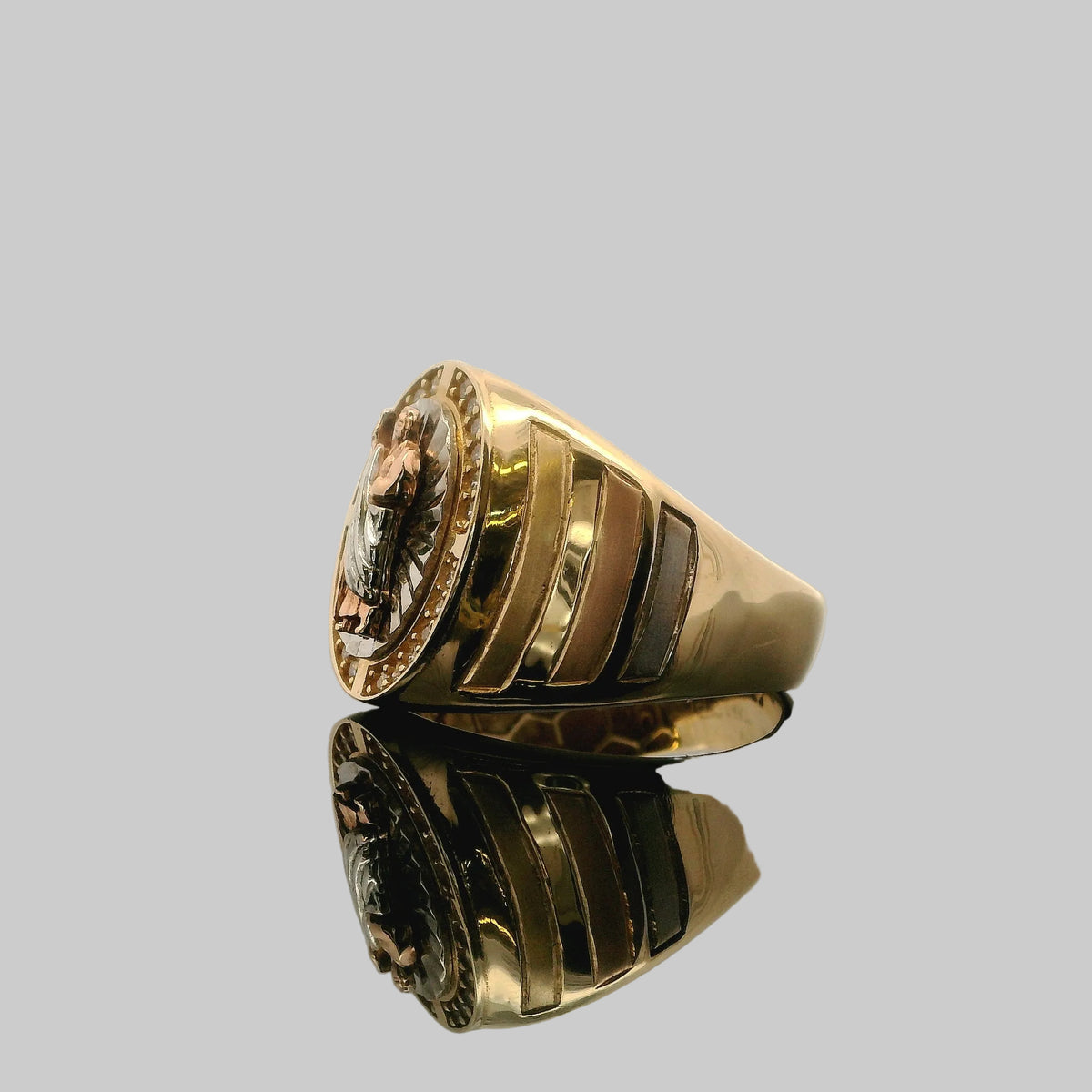 ANILLO MARCO SAN JUDAS TADEO 14K