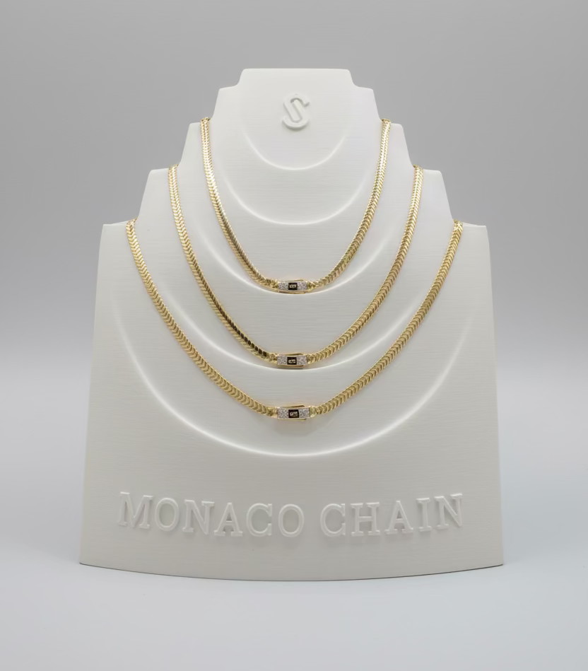 MONACO PLANA 14K