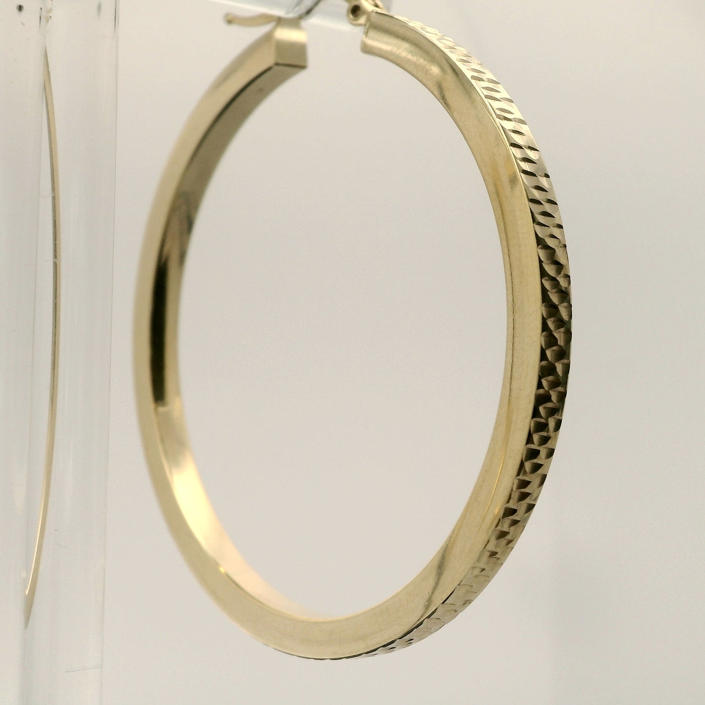Arracadas de aro en oro
