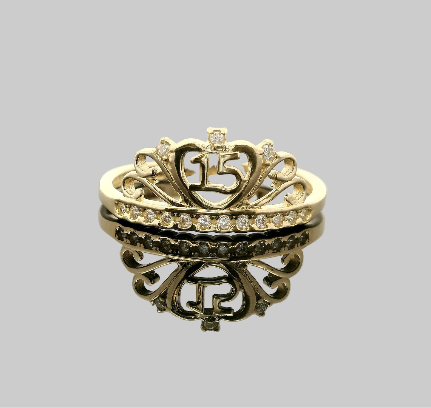 Anillo de quinceañera 15