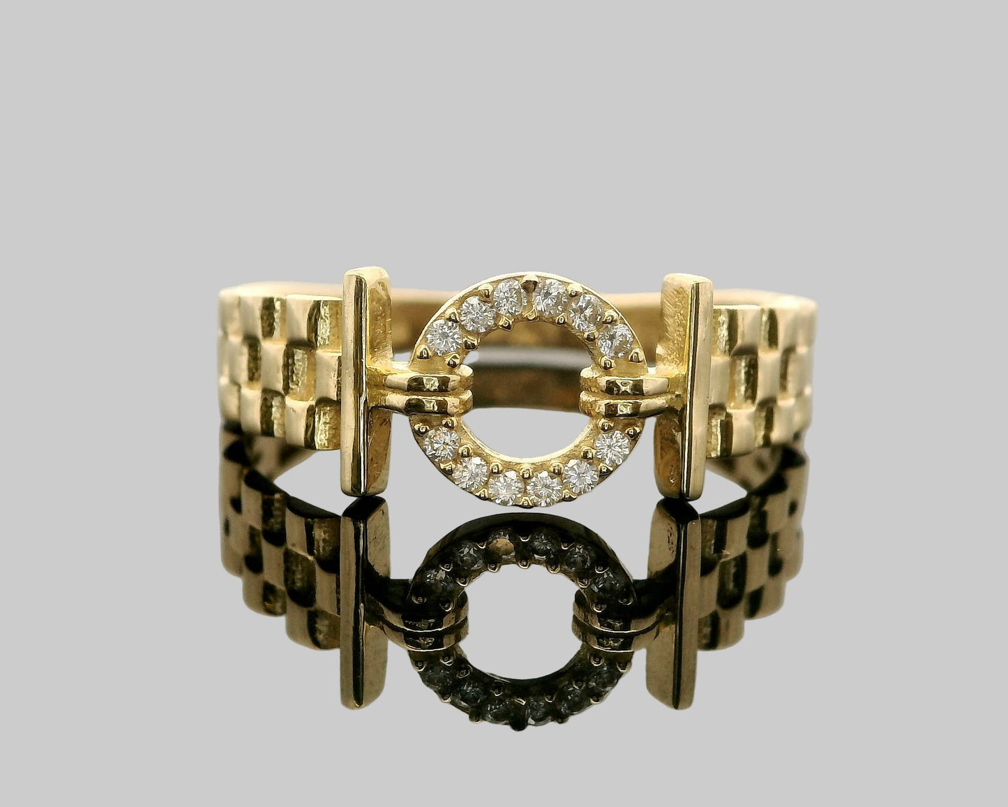Anillo circulo abierto