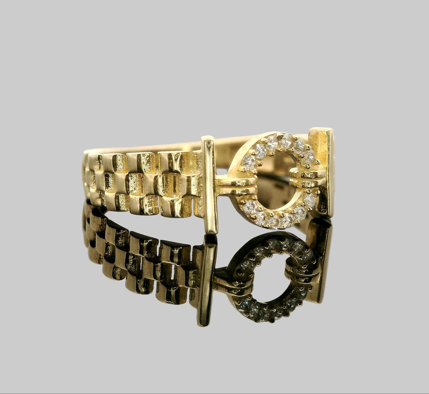 Anillo circulo abierto