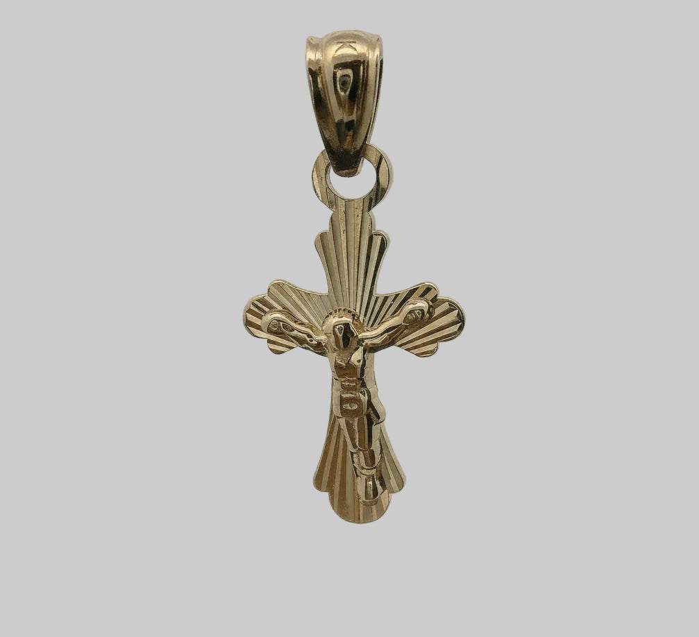 DIJE CRISTO GRABADO RAYOS