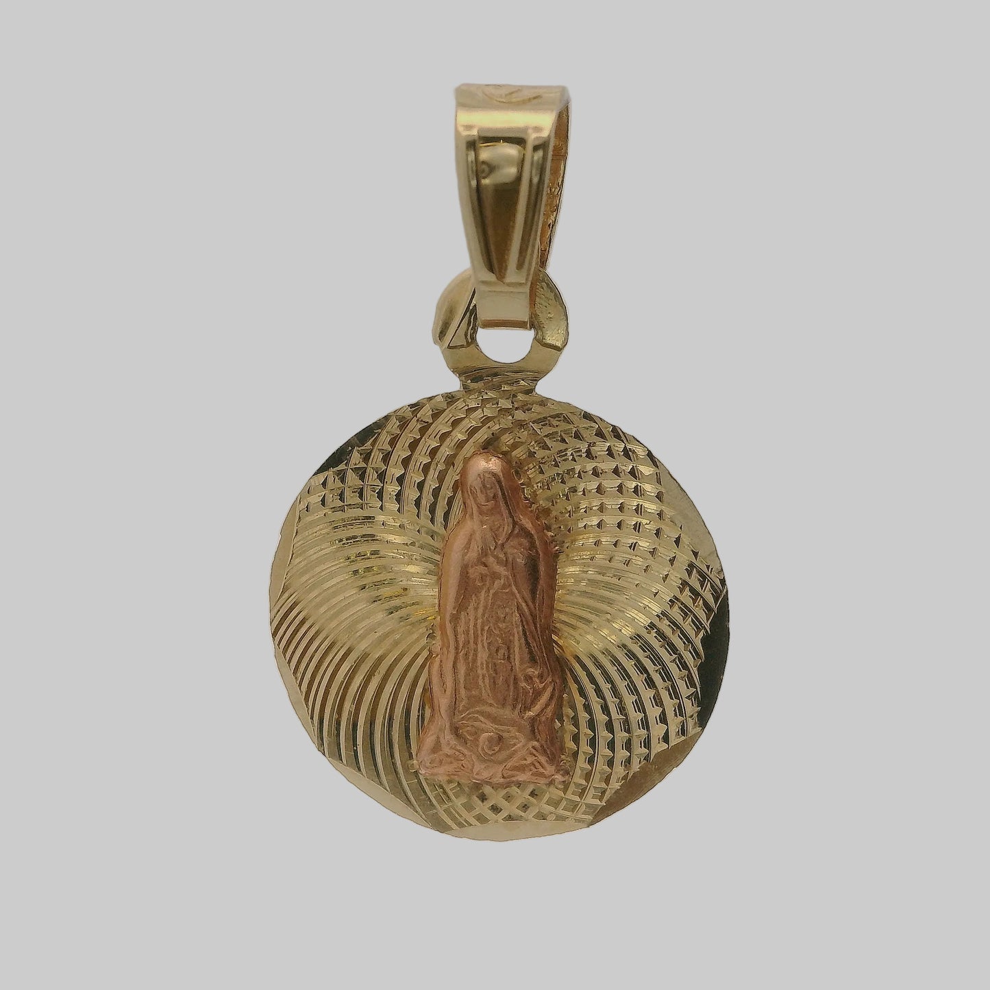 MEDALLA REDONDA VIRGEN DE GUADALUPE